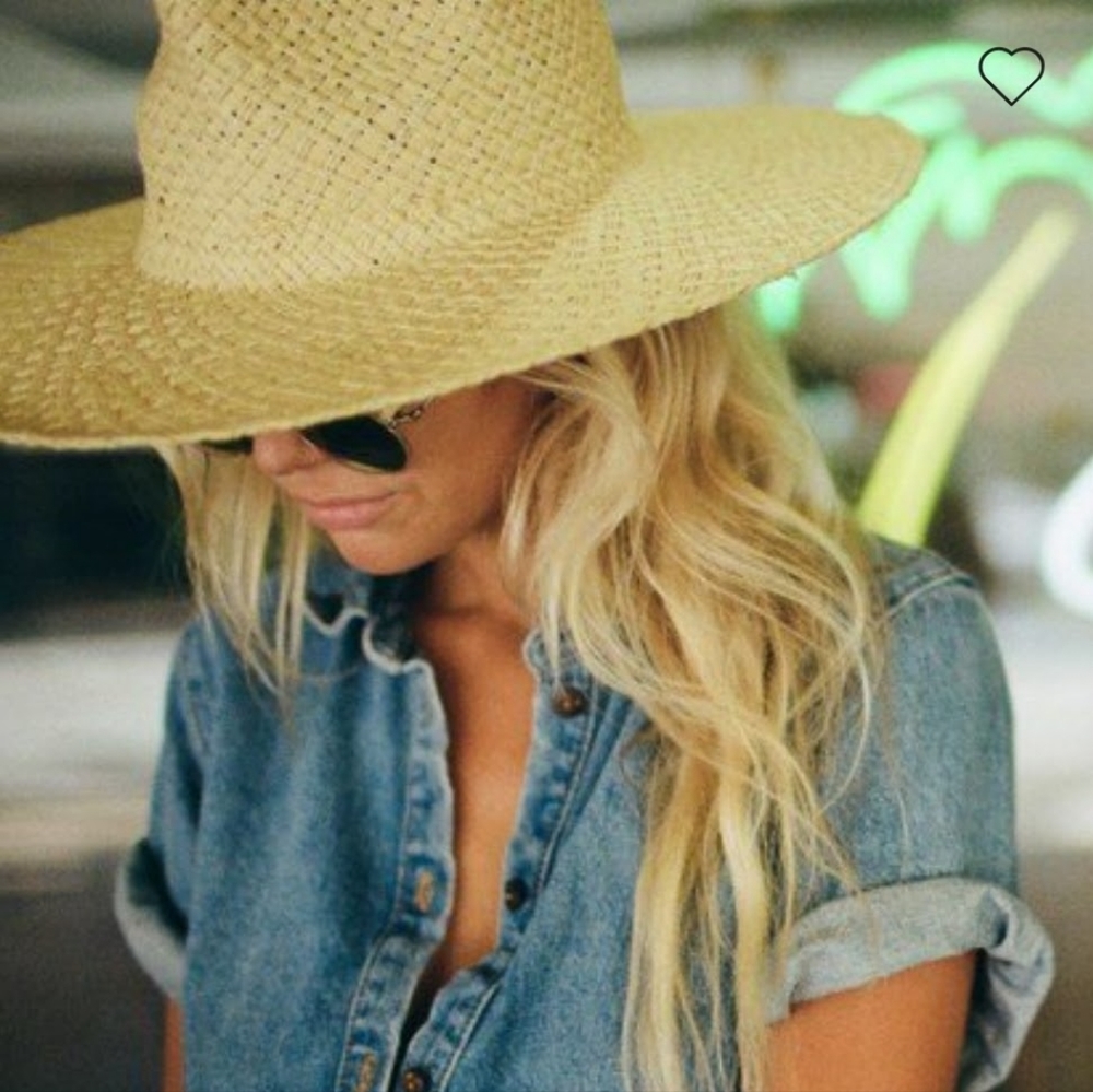 Billabong x Salty Blonde Straw Beach Hat